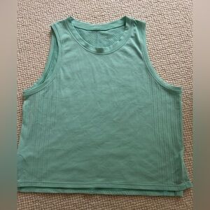 Mint Lululemon breezy tank